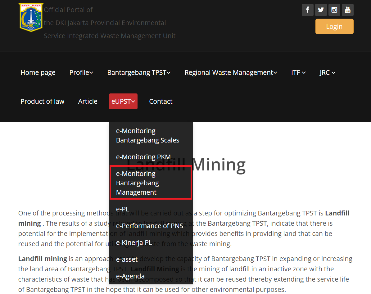 Official e-Monitoring Portal
